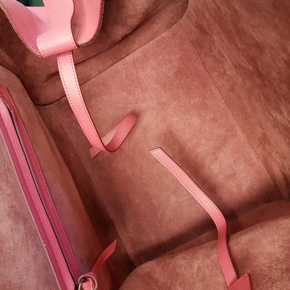 CELINE Fuchsia Calfskin Medium Luggage Phantom Bag - Picture 6 of 6